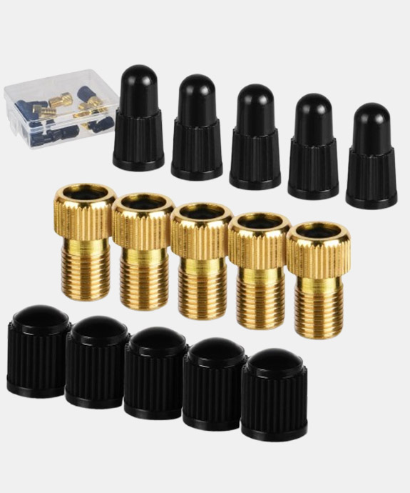 flintronic Brass Presta Valve Adapter