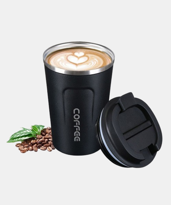 Flintronic Coffee Mug to Go, 380 ml Thermal Mug