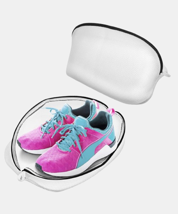 Flintronic Shoes Wash Bags, 2pcs Mesh Laundry Bags with Durable Zips