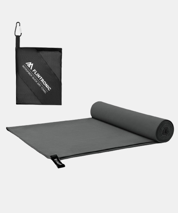 Flintronic Microfibre Travel Towel - Lightweight & Fast Drying